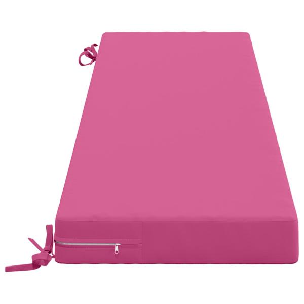 Bankkissen SOEST 100 % Polyester Rosa 150 x 40 x 8 cm