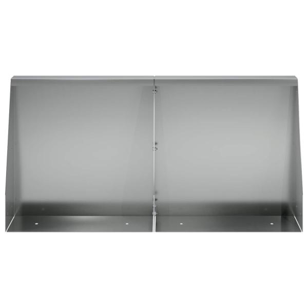 St?tzmauer 6 stk. 40 x 12 x 30 cm Verzinkter Stahl Silber