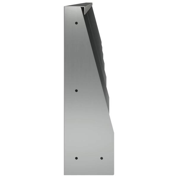 St?tzmauer 6 stk. 40 x 12 x 30 cm Verzinkter Stahl Silber