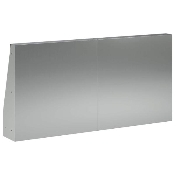 St?tzmauer 6 stk. 40 x 12 x 30 cm Verzinkter Stahl Silber