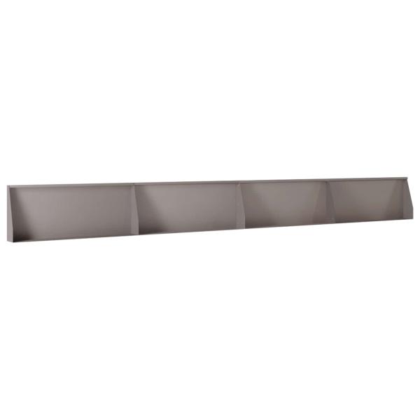 Stützmauer 4 stk. 100 x 12 x 50 cm Wetterfeststahl Rostoptik