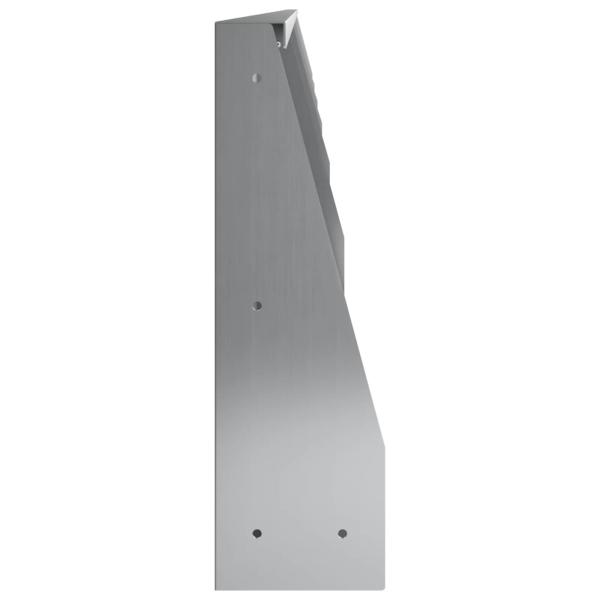 Stützmauer 6 stk. 100 x 12 x 50 cm Verzinkter Stahl Silber