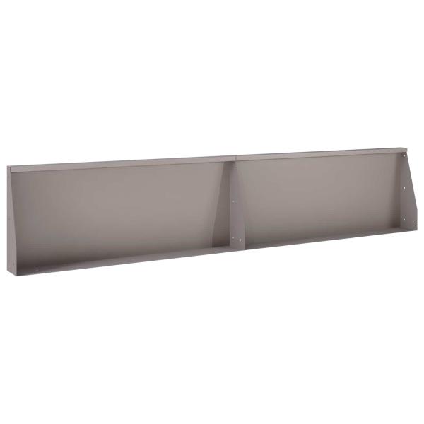 Stützmauer 2 stk. 100 x 12 x 50 cm Wetterfeststahl Rostoptik