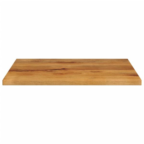 Tischplatte 80x80x3,8 cm Quadratisch Massivholz Mango