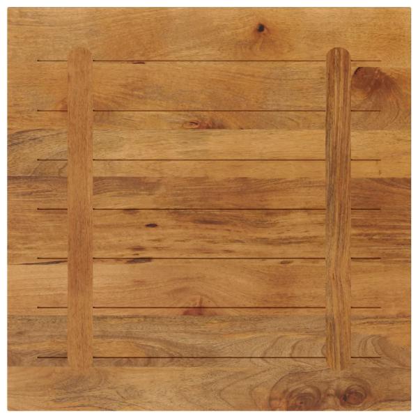 Tischplatte 80x80x3,8 cm Quadratisch Massivholz Mango