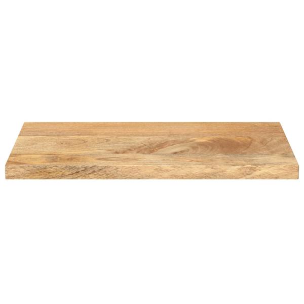 Tischplatte 40x20x2,5 cm Rechteckig Massivholz Mango