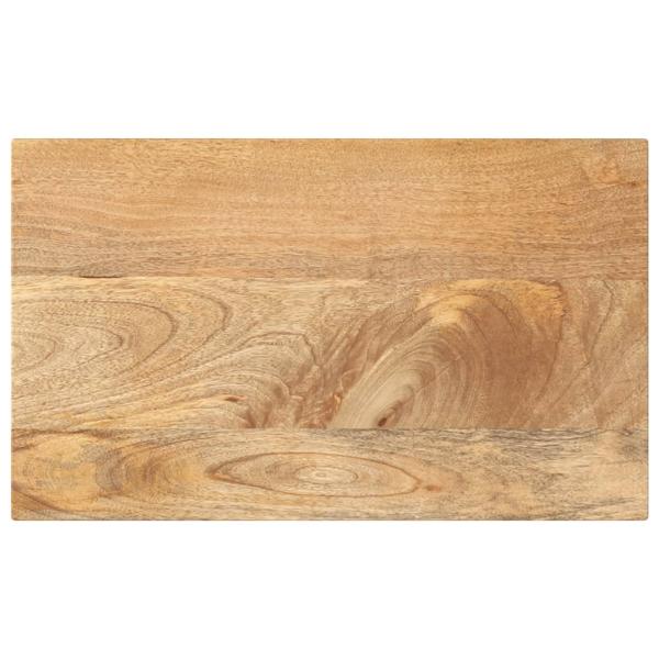 ARDEBO.de - Tischplatte 60x20x2,5 cm Rechteckig Massivholz Mango