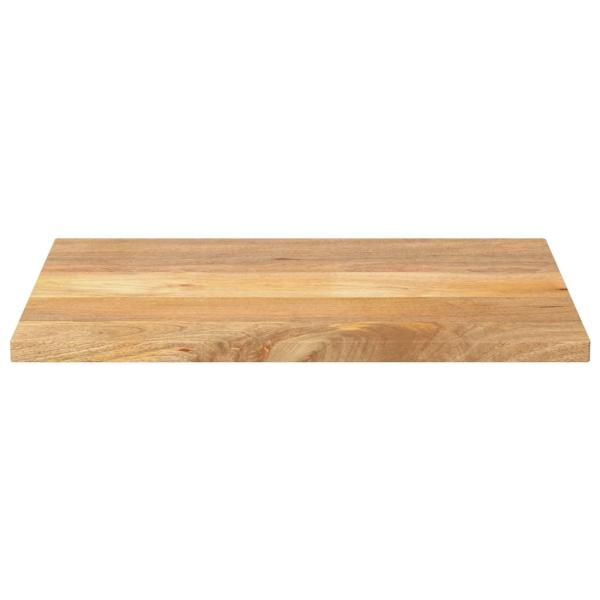 Tischplatte 90x50x2,5 cm Rechteckig Massivholz Mango