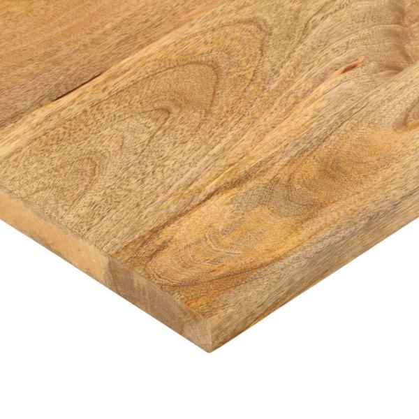 Tischplatte 70x70x2,5 cm Quadratisch Massivholz Mango