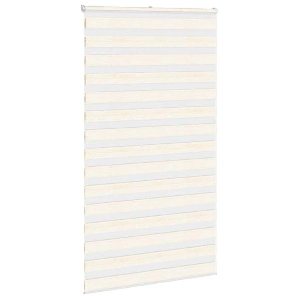Doppelrollo Marmorbeige 120x230cm Stoffbreite 115,9 cm Polyester