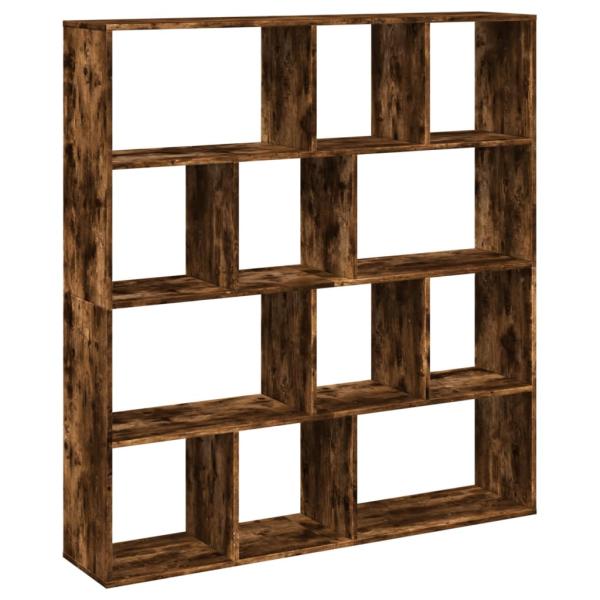 B?cherregal R?uchereiche 132x29x141,5 cm Holzwerkstoff