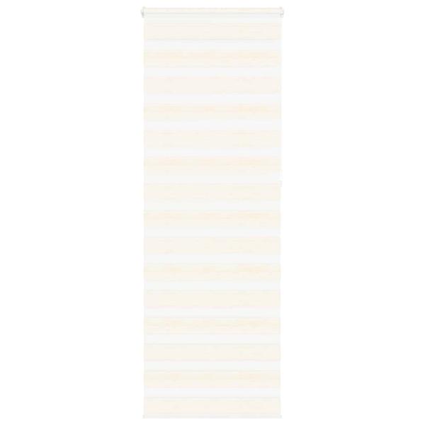 Doppelrollo Marmorbeige 85x230 cm Stoffbreite 80,9 cm Polyester