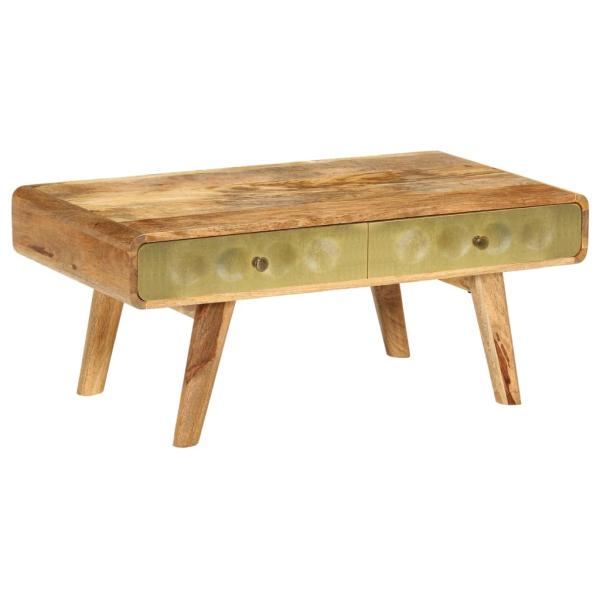 Couchtisch Massivholz Mango 90x50x40 cm