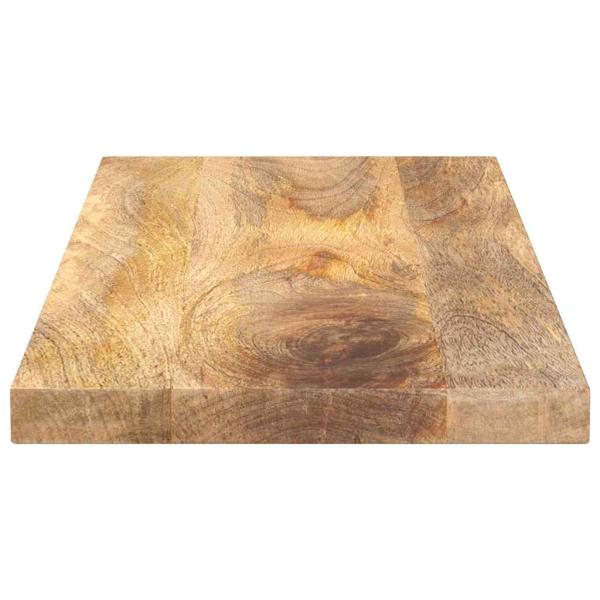 Tischplatte 90x40x2,5 cm Rechteckig Massivholz Mango