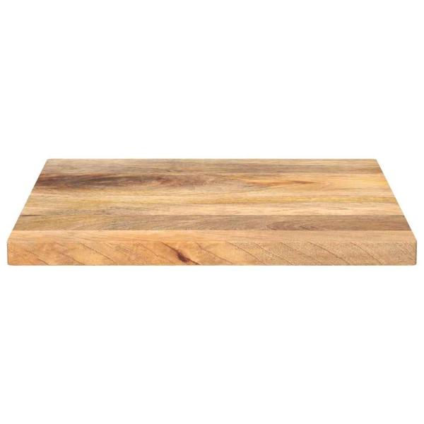 Tischplatte 60x60x2,5 cm Quadratisch Massivholz Mango