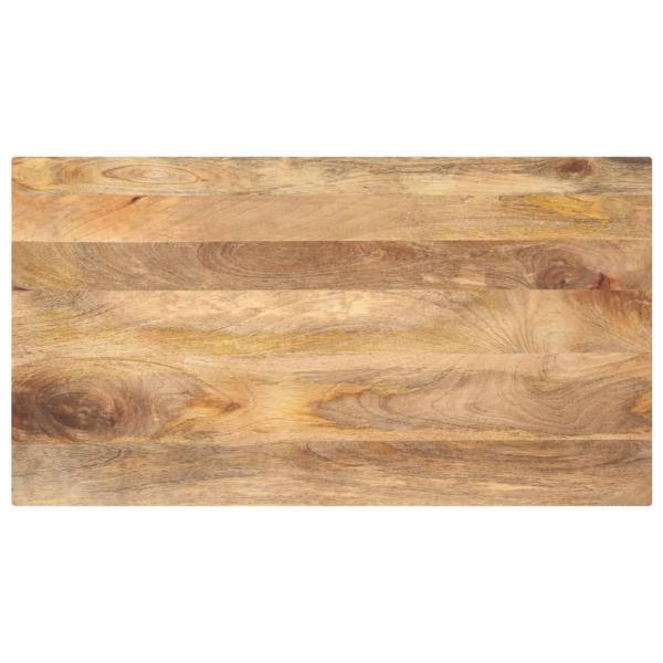 ARDEBO.de - Tischplatte 100x60x2,5 cm Rechteckig Massivholz Mango