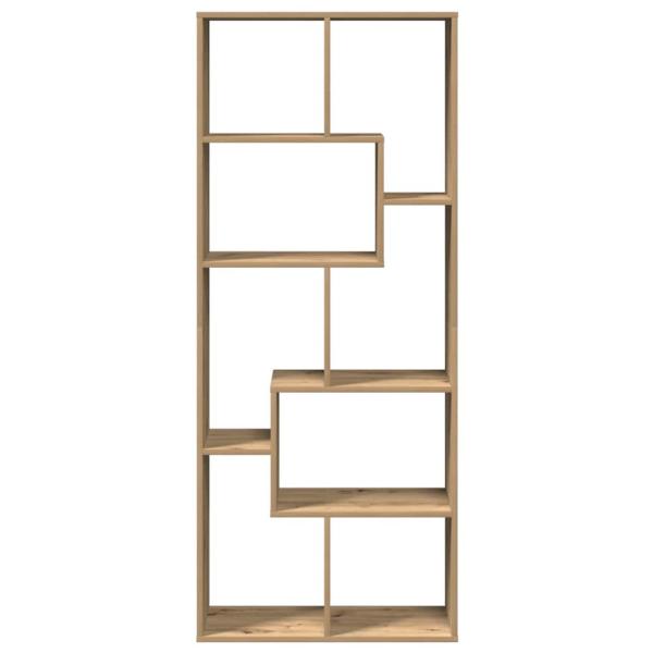 Raumteiler-B?cherregal Artisan-Eiche 67x25x161,5 cm