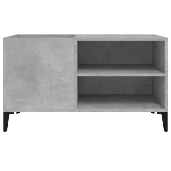 Plattenschrank Betongrau 84,5x38x48 cm Holzwerkstoff