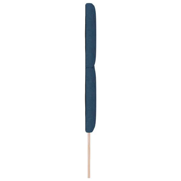 Kopfteil Blau 160 cm Stoff