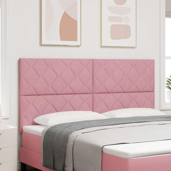 ARDEBO.de - Kopfteil Rosa 180 cm Samt