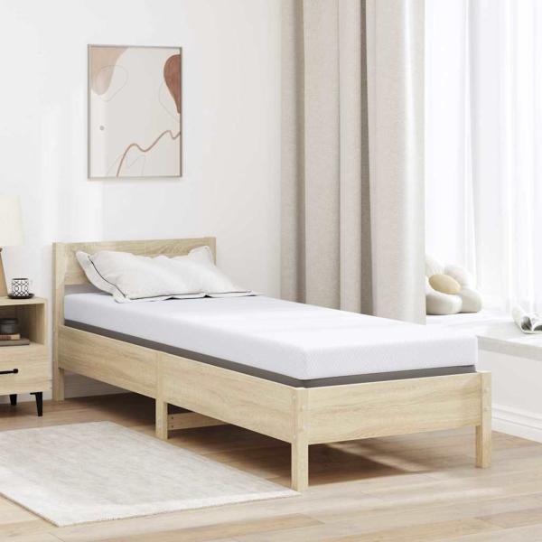 ARDEBO.de - Matratzentopper aus Memory-Schaum 70 x 200 cm Thick Weich Weiß