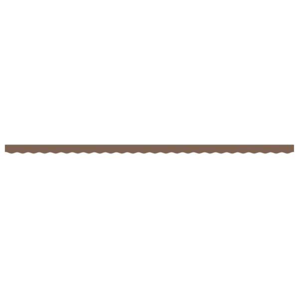 Ersatzvolant für Markise für 6 m Beige Polyester