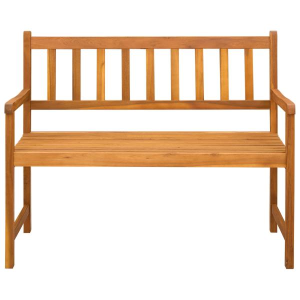 Gartenbank 2-Sitzanzahl 110 x 55 x 90 cm Massivholz Akazie
