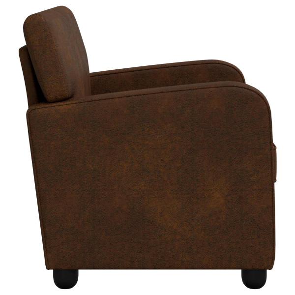 Sessel Braun Kunstwildleder
