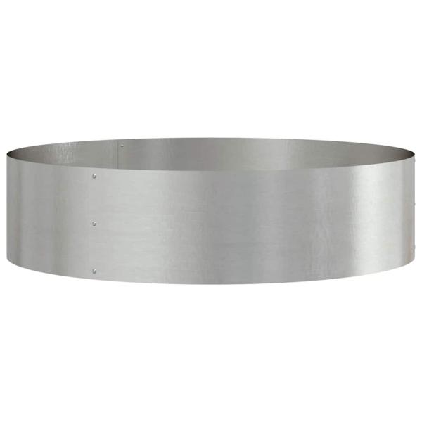 Pflanzenring 5 Stk. Silber 80 x 80 x 20 cm Edelstahl