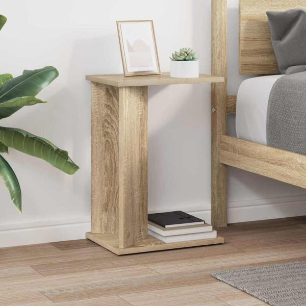 Beistelltisch Sonoma-Eiche 35 x 25 x 50 cm Holzwerkstoff