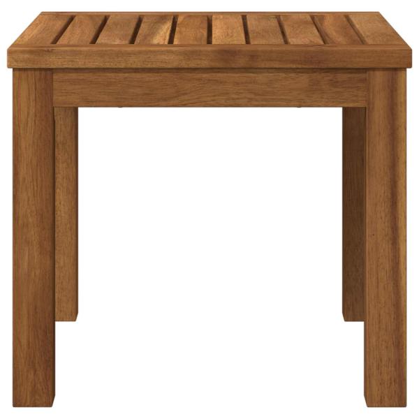 Couchtisch Natur 40 x 40,5 x 36 cm Massivholz Akazie