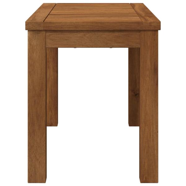 Couchtisch Natur 60,5 x 30 x 36 cm Massivholz Akazie