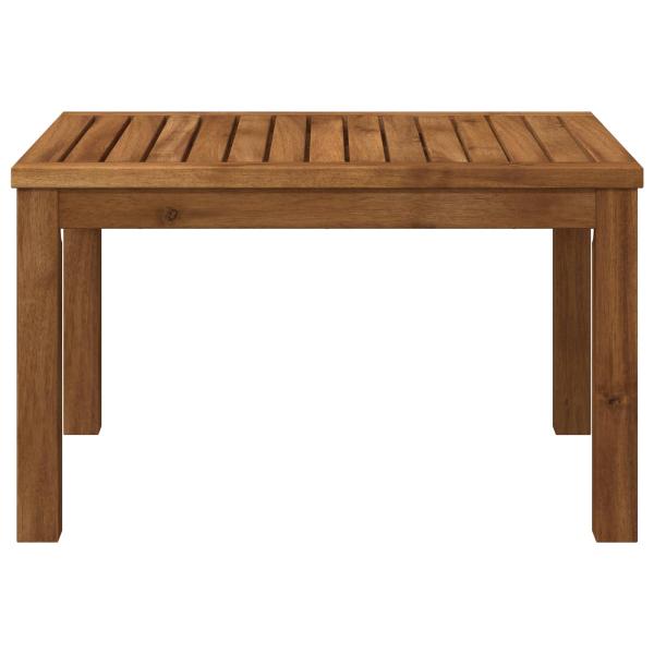 Couchtisch Natur 49 x 60,5 x 36 cm Massivholz Akazie