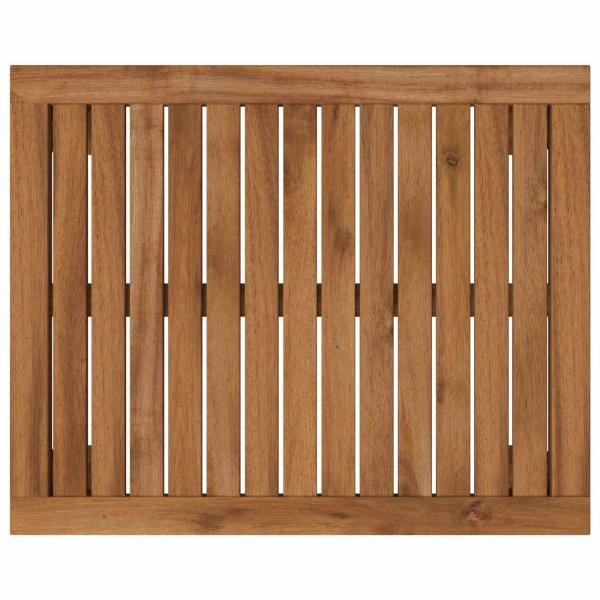 Couchtisch Natur 49 x 60,5 x 36 cm Massivholz Akazie