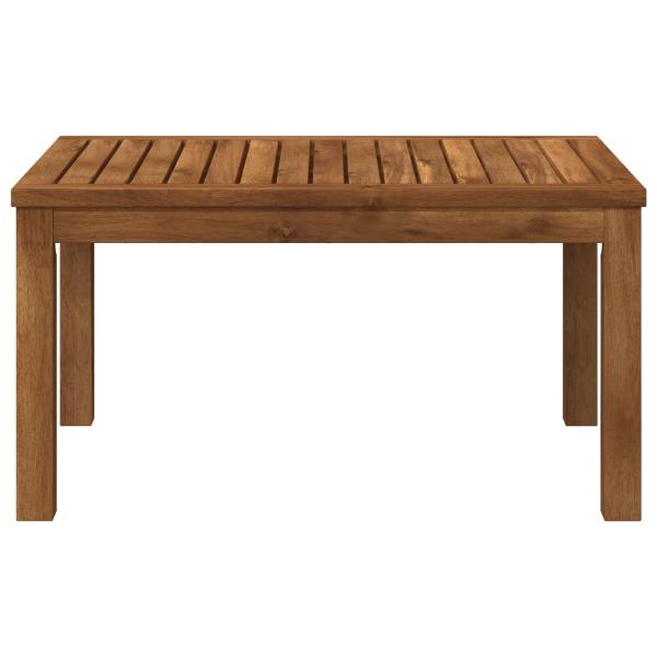 Couchtisch Natur 49 x 68,5 x 36 cm Massivholz Akazie