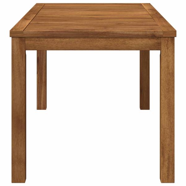 Couchtisch Natur 49 x 100,5 x 45 cm Massivholz Akazie