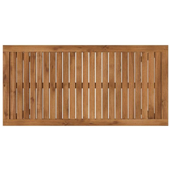 Couchtisch Natur 49 x 100,5 x 45 cm Massivholz Akazie