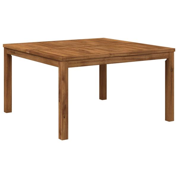 Couchtisch Natur 80 x 80,5 x 45 cm Massivholz Akazie
