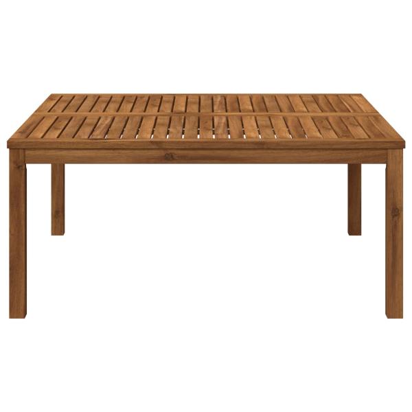 Couchtisch Natur 100 x 100,5 x 45 cm Massivholz Akazie