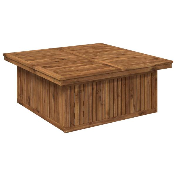 Gartenkaffee Tisch aus massivem Akazienholz höhenverstellbar