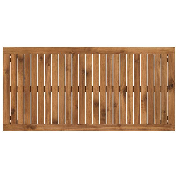 Couchtisch Natürlich und Schwarz 49 x 100,5 x 45 cm