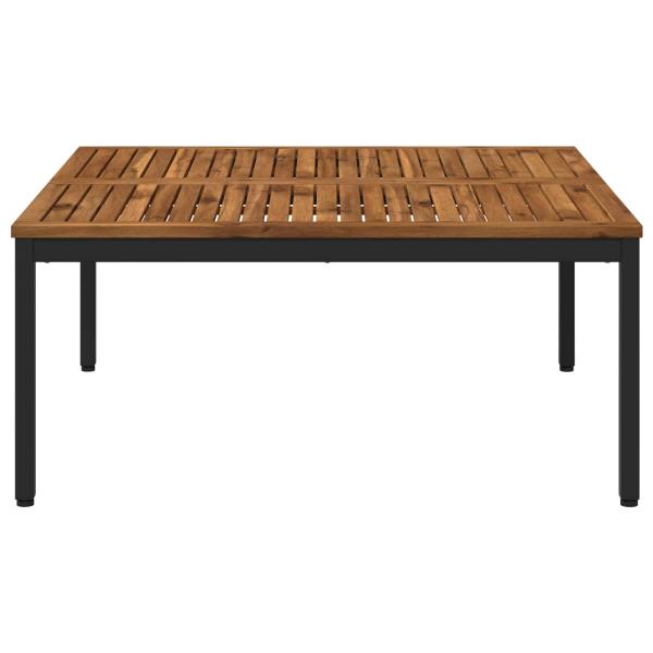 Couchtisch NAARDEN Natürlich und Schwarz 98 x 100,5 x 45 cm