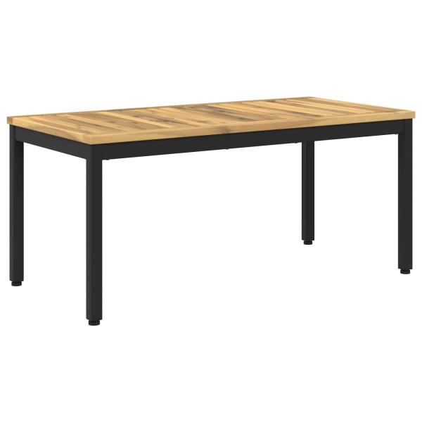 Couchtisch Weiß und Schwarz 49 x 100,5 x 45 cm