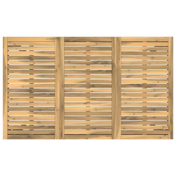Gartenbar-Tisch Weiß und Schwarz 147 x 88,5 x 105 cm