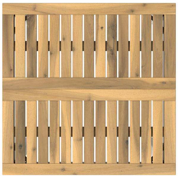 Gartenbar-Tisch NAARDEN Weiß 60 x 60,5 x 105 cm