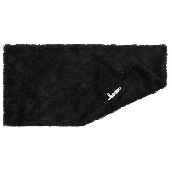 Kissen mit Kissen HEERLEN 2 Stk. Schwarz PV Fleece
