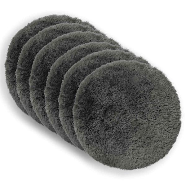 Kissen mit Kissen HEERLEN 6 Stk. Hellgrün PV Fleece