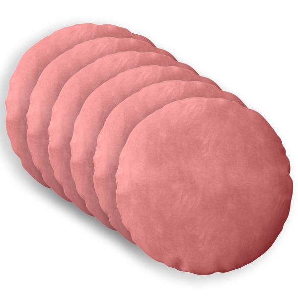 Kissen mit Kissen HEERLEN 6 Stk. Rosa Samt