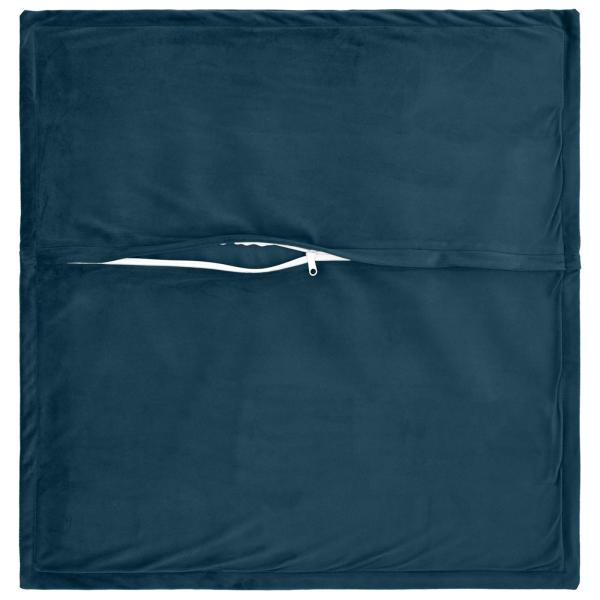 Kissen mit Kissen HOUTEN 6 Stk. Blau Samt