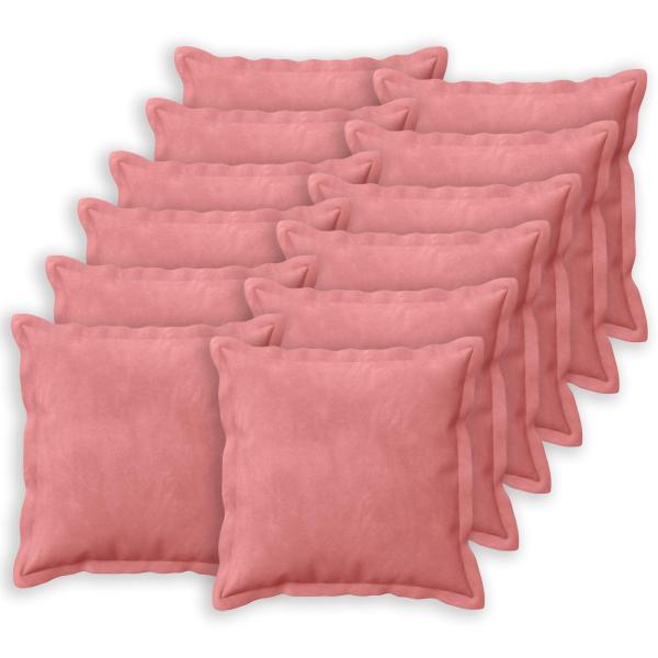 Kissen mit Kissen HOUTEN 12 Stk. Rosa Samt